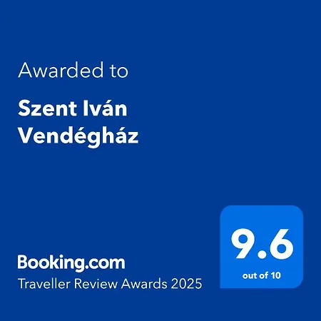 Guest house Szent Ivan Vendeghaz *